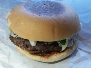 plant burger 75kr at The Plant in Stockholm