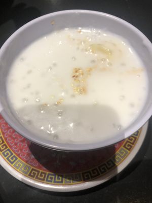 Coconut milk banana  at Tien Hiang in Paris