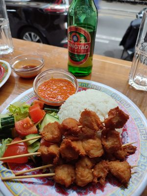 Chicken at Tien Hiang in Paris