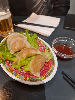 Gyozas at Tien Hiang in Paris