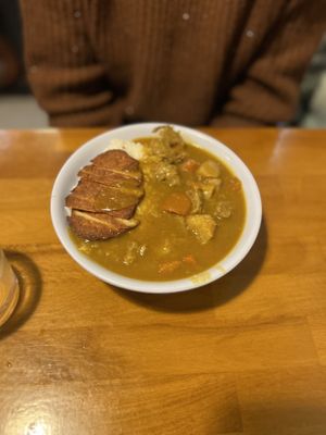 Katsu curry  #Veganuary at Tien Hiang in Paris