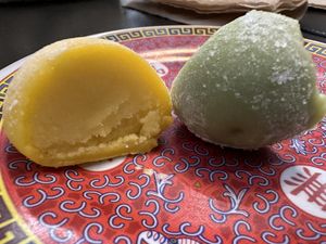 Mochis de mango y te marcha  at Tien Hiang in Paris