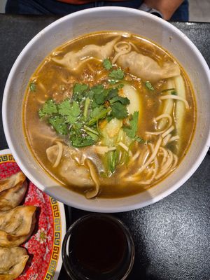 Won ton soup at Tien Hiang in Paris
