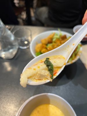 sort of crevette (fake obviously )  at Tien Hiang in Paris