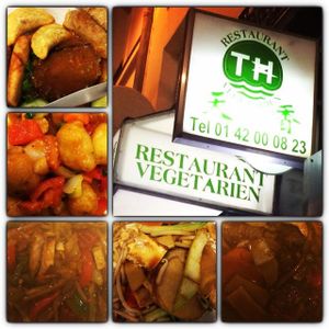 Delicious, affordable vegan asian food at Tien Hiang in Paris