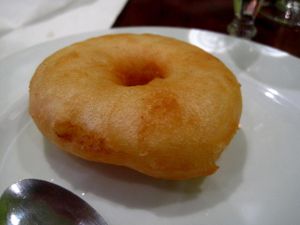 You can't go wrong with a fritter. at Tien Hiang in Paris