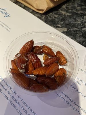 Almonds  at Tang by Yogism - Dawson St in Dublin