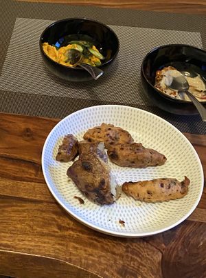 Cauliflower fritters  at Tang by Yogism - Dawson St in Dublin