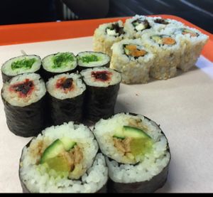 mixed plate at MakiMaki Sushi Green in Dortmund