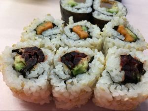 california rolls at MakiMaki Sushi Green in Dortmund