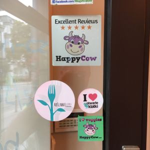Happy Cow's been here  at Vegab in Krakow