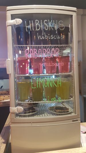 Soft Drinks at Vegab in Krakow