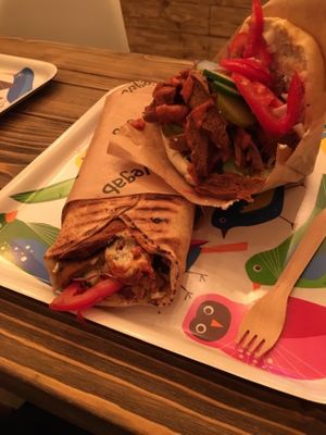 Kebab at Vegab in Krakow