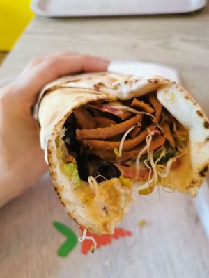 My kebab at Vegab in Krakow