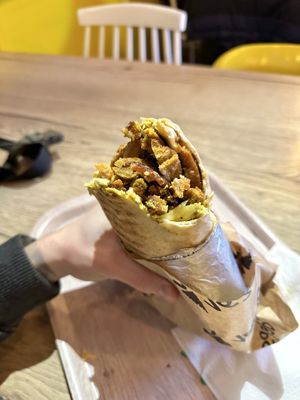 Limited edition Bollywood Maxxi wrap 🌯  at Vegab in Krakow