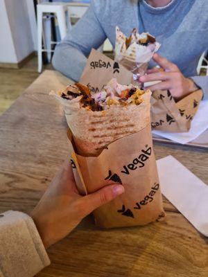 Kebabs at Vegab in Krakow