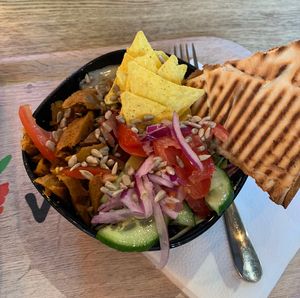 Nachos vegab bowl  at Vegab in Krakow