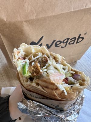 Kebab  at Vegab in Krakow