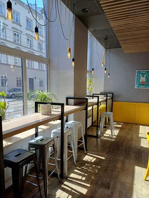 Inside at Vegab in Krakow