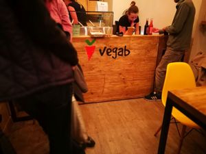 here's where you order your Vegab  at Vegab in Krakow