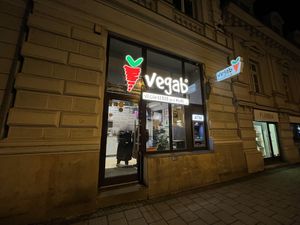 Entrance  at Vegab in Krakow