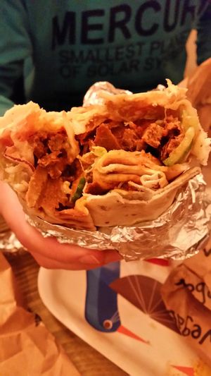 peanut butter and coconut at Vegab in Krakow