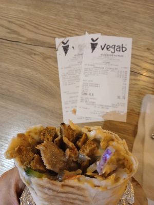Beirut kebab at Vegab in Krakow