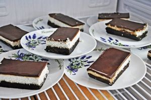 Bounty cake at Vegab in Krakow