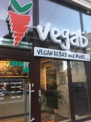 The outside window  at Vegab in Krakow