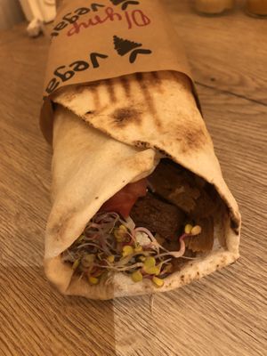 Olymp kebab  at Vegab in Krakow