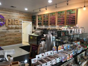 Menu Selection.  at Utopia Juice Bar in Pompano Beach