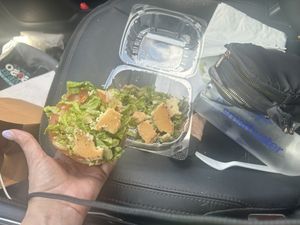 I can overlook a crumbling sandwich if it’s tasty. Sadly, this tasted much worse than it looked.  After several attempts to eat it (I was starving!), I gave up & tossed it.   at Utopia Juice Bar in Pompano Beach