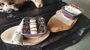 Cacao and Traditional Acai Bowls at Utopia Juice Bar in Pompano Beach