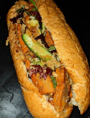 Duck Bahn Mi at Trang Bakery and Cafe in Collingwood