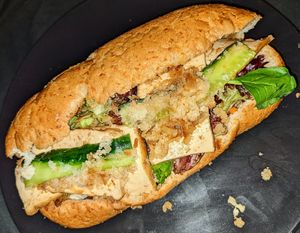 Tofu Bahn Mi at Trang Bakery and Cafe in Collingwood