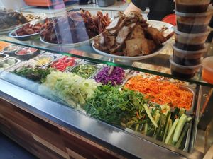 Vegan fillings at Trang Bakery and Cafe in Collingwood