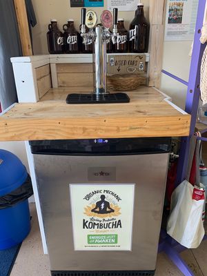 Kombucha at Raw Balance Raw Food Deli in Taupo