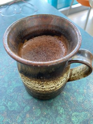 Ceremonial cacao  at Raw Balance Raw Food Deli in Taupo