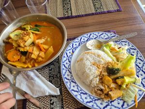 Masaman vegan at Krua Thai in Malmo