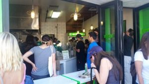 inside at Fala Bar in Venice