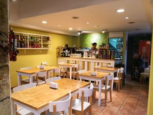 Bright and friendly place at Zen Tea in San Martin De Los Andes