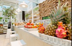 bar at Ginger in Rome