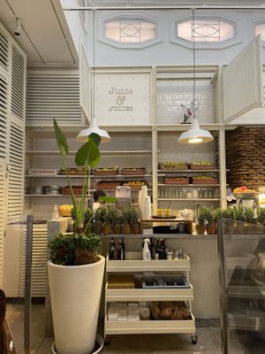 interior #Veganuary at Ginger in Rome