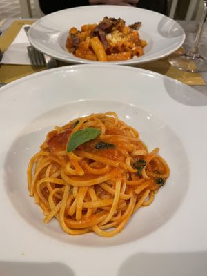 Linguini   at Ginger in Rome