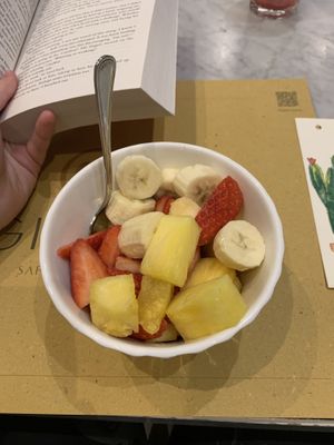 Fruit salad  at Ginger in Rome