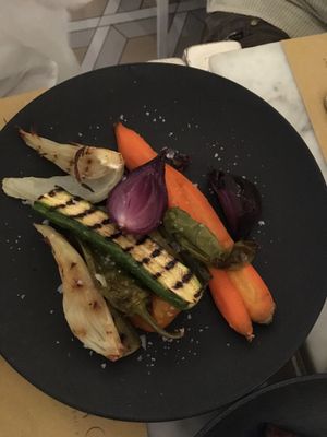 grilled veggies  at Ginger in Rome
