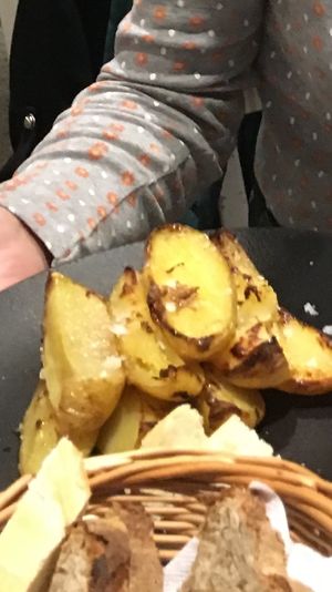 Most beautiful potato’s  at Ginger in Rome