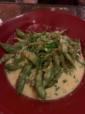 Tropical edamame  at Jack of Cups in Folly Beach