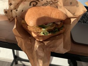 Pink edgy  at Swing Kitchen - Operngasse in Vienna