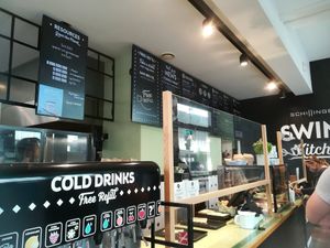 Inside at Swing Kitchen - Operngasse in Vienna